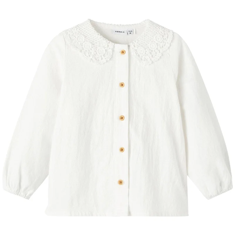 Wrap ShirtsName it Bright White Ferine Blouse