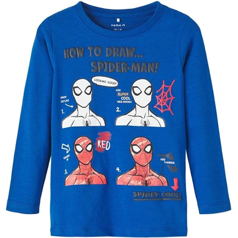 Logo ShirtsName it True Blue Sepp Spiderman Blouse