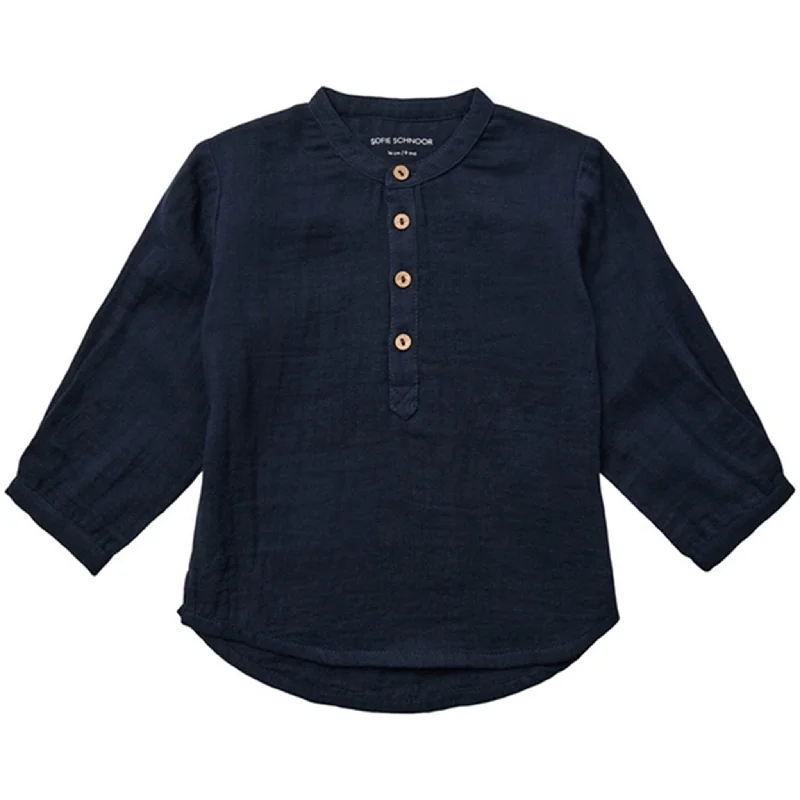 Designer ShirtsSofie Schnoor Navy Blue Blouse