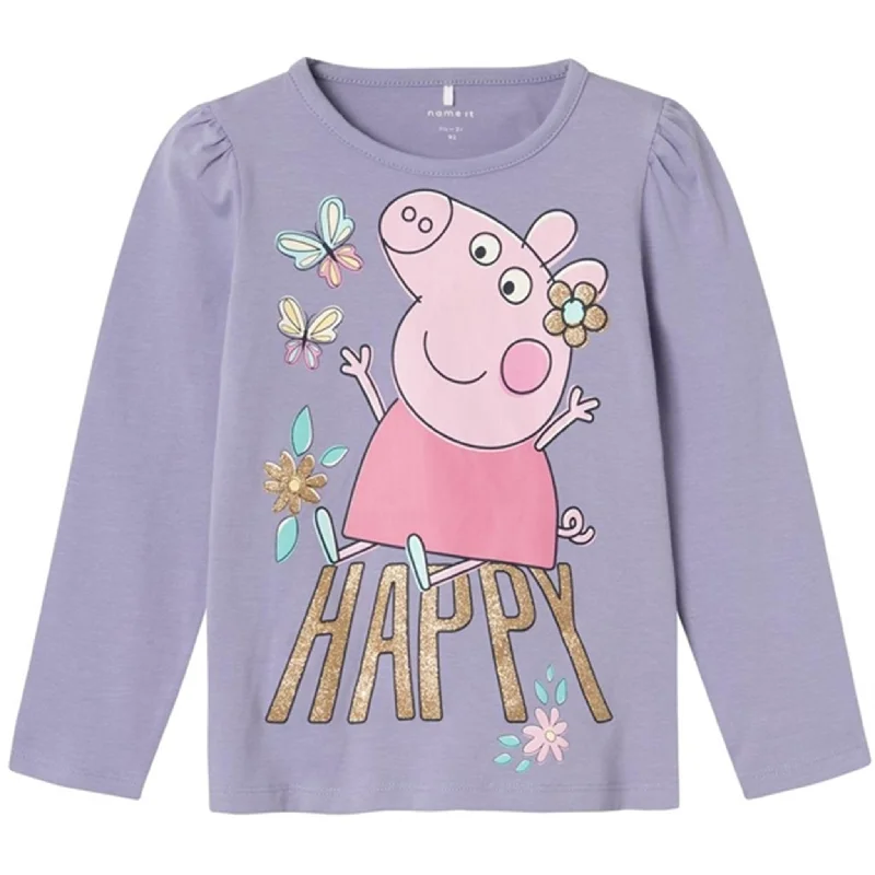 Embellished ShirtsName it Heirloom Lilac Fydina Peppa Pig Blouse