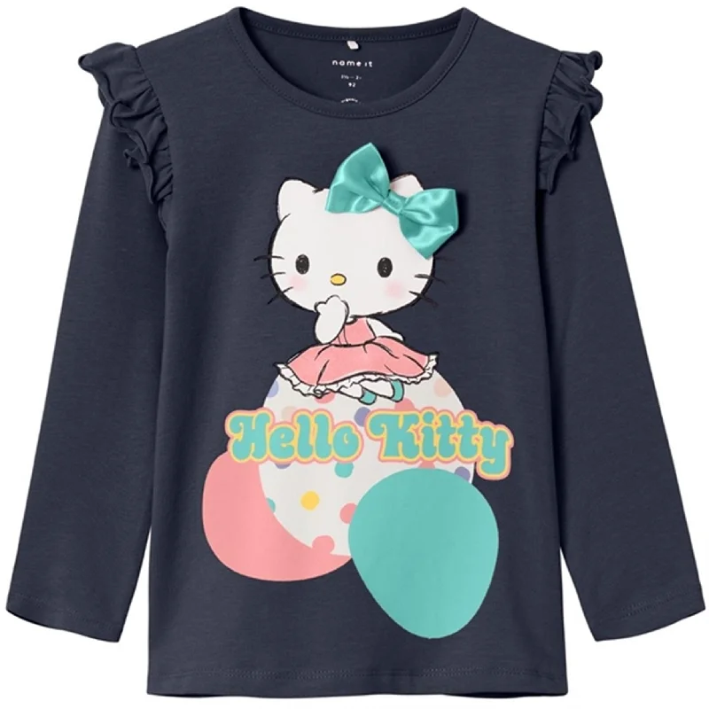 Quick-Dry ShirtsName it Dark Sapphire Janice Hello Kitty Blouse