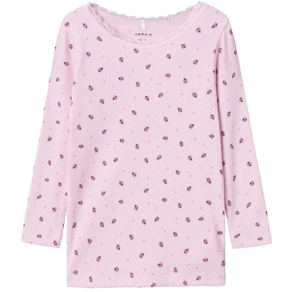 Cashmere ShirtsName it Parfait Pink Ladybug Dab Blouse