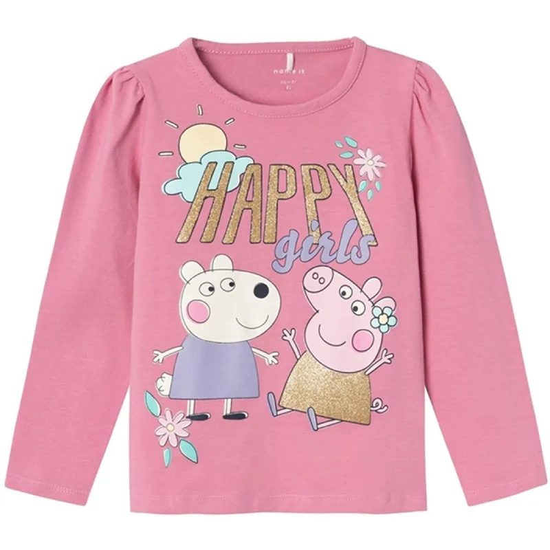 Sequined ShirtsName it Cashmere Rose Fydina Peppa Pig Blouse