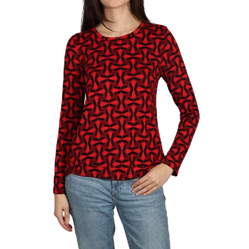 Yoga ShirtsLIZ CLAIBORNE - All Over Printed Blouse