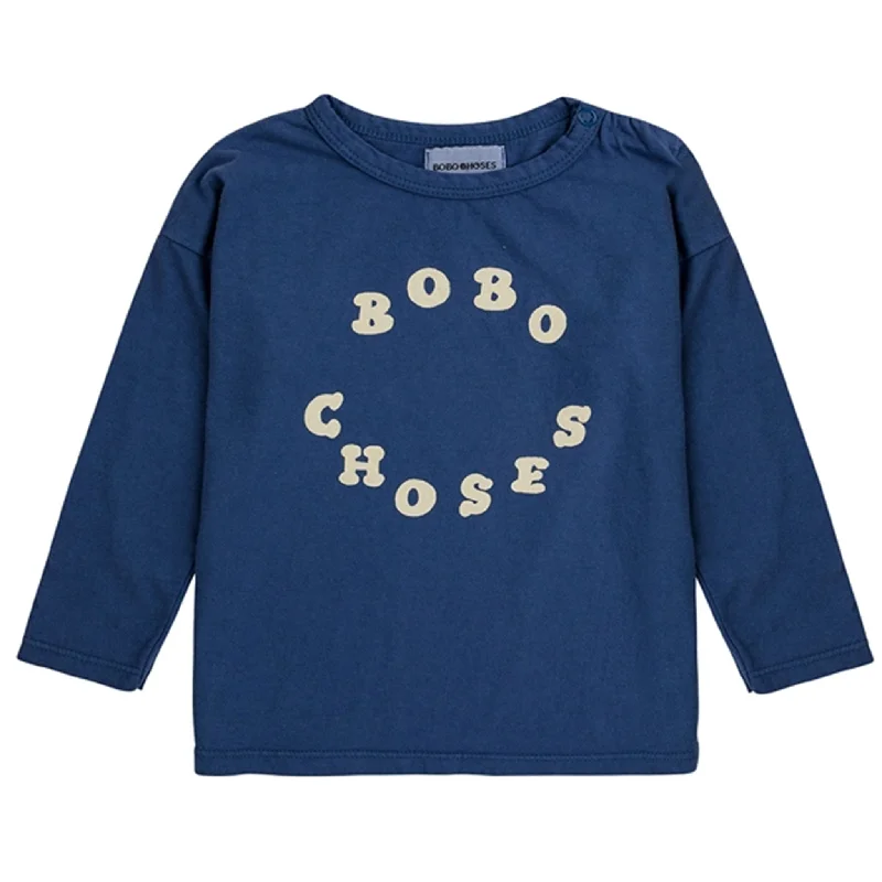 UV-Protection ShirtsBobo Choses Baby Bobo Choses Circle Blouse Navy Blue