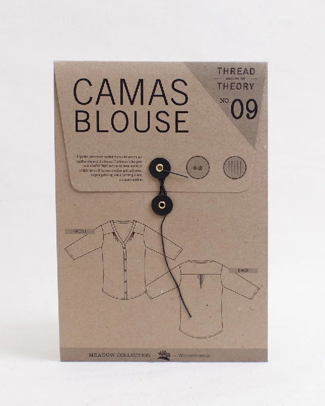 Chambray ShirtsCamas Blouse Pattern - Thread Theory