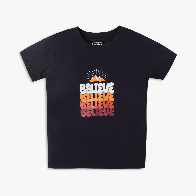 Streetwear T-ShirtsBoy's Regular Fit Graphic T-Shirt