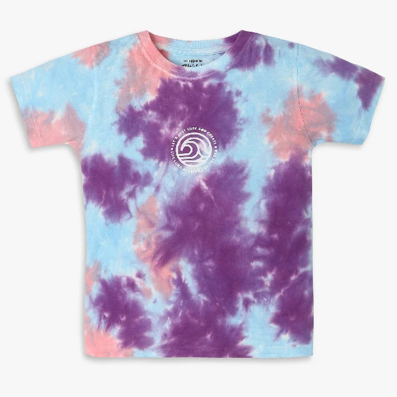 Velvet T-ShirtsBoys Regular Fit Tie - Dye T-Shirt