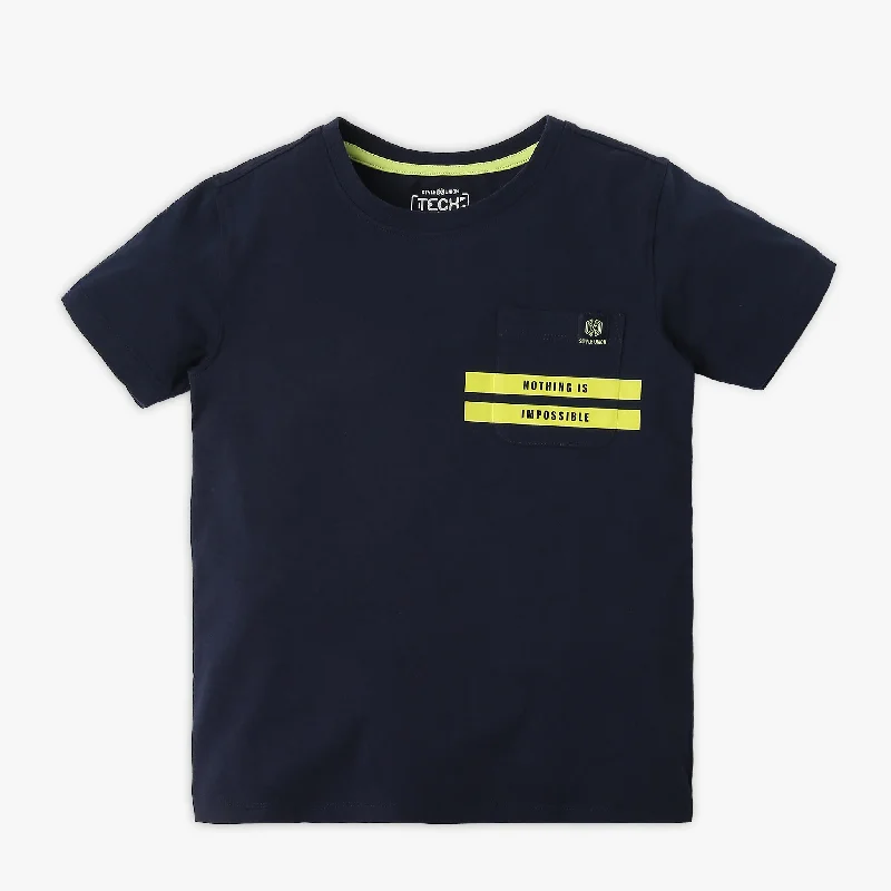 Longline T-ShirtsBoy's Regular Fit Graphic T-Shirt