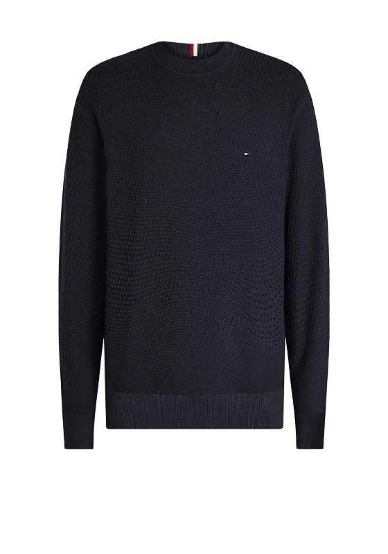 Tommy Hilfiger Crew Neck Knit Jumper, Desert SkyCrewneckfit