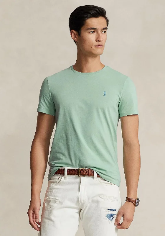 Ralph Lauren Classic Crew Neck T-Shirt, CeladonCrewnecksilk