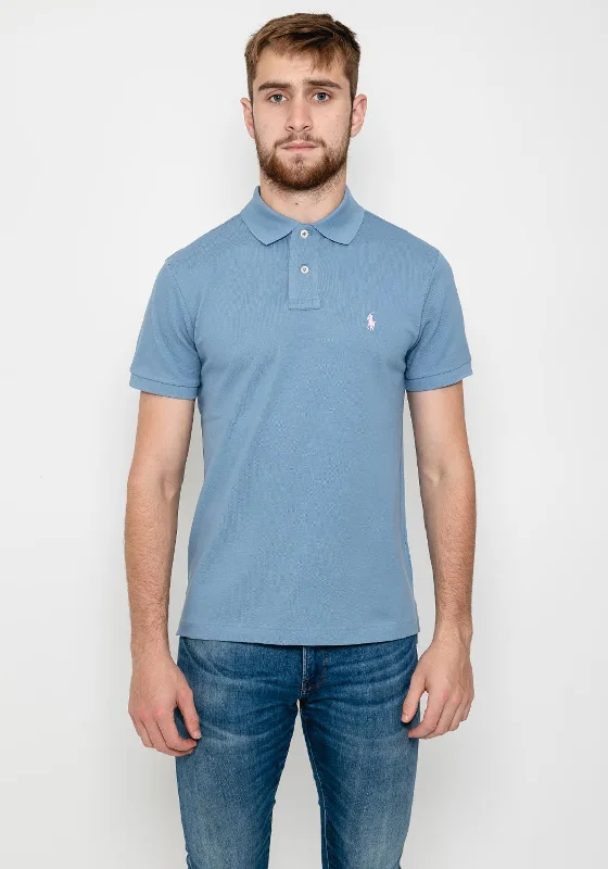 Sleeveless polo shirtRalph Lauren Classic Polo Shirt, Pale Blue