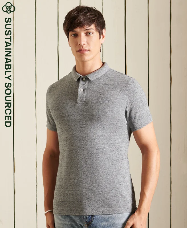 Anti-microbial polo shirtClassic Pique Polo | Flint Steel Grit