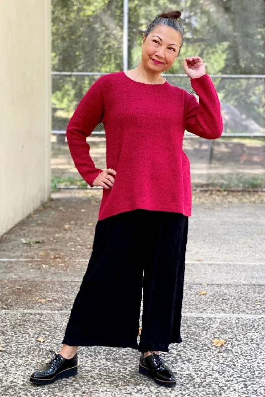 Slight Aline Cotton SweaterFitted Knit Tops