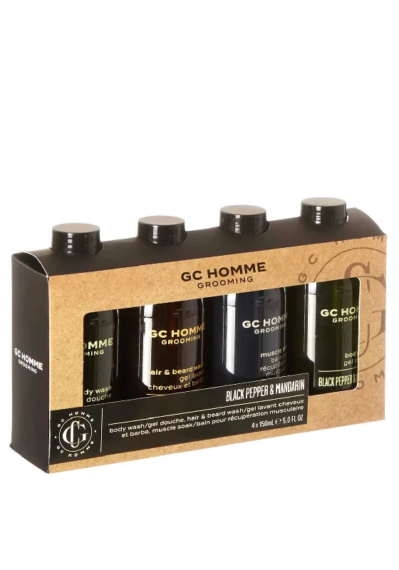 GC Homme Grooming 4 Piece Shower Set