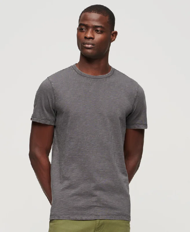 Crew Neck Slub Ss T-Shirt | Dark GreyCrewneckblockchain