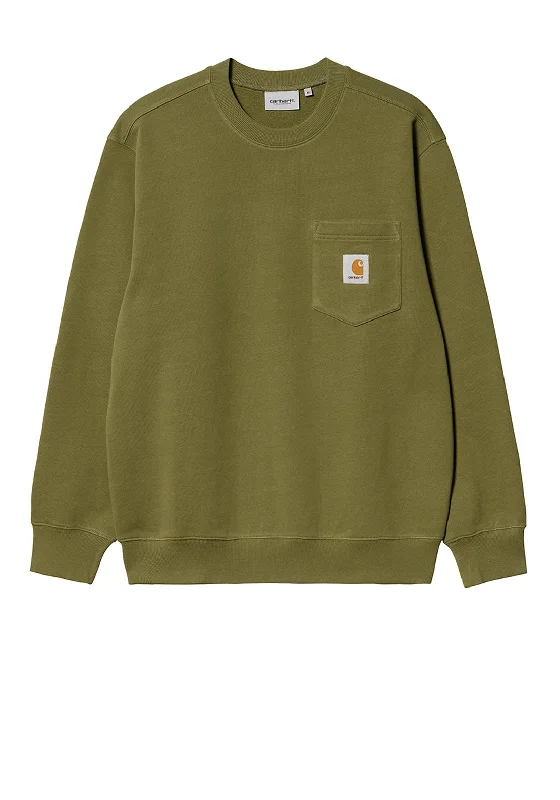 Carhartt Pocket Crew Neck Sweatshirt, KiwiCrewneckshirt