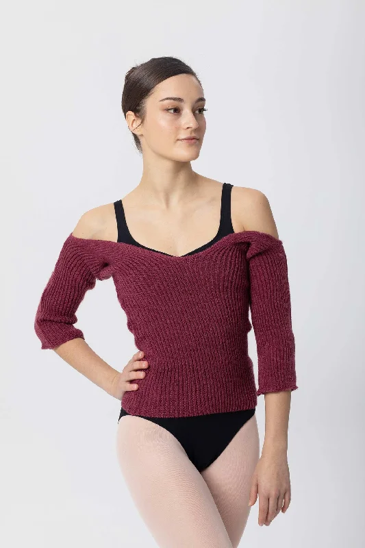 Intermezzo Crop 3/4 Sleeve SweaterCroptoptrendsetter