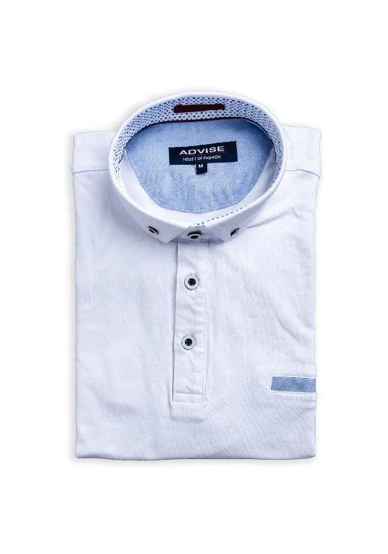 Smart polo shirtAdvise Polo Shirt, White