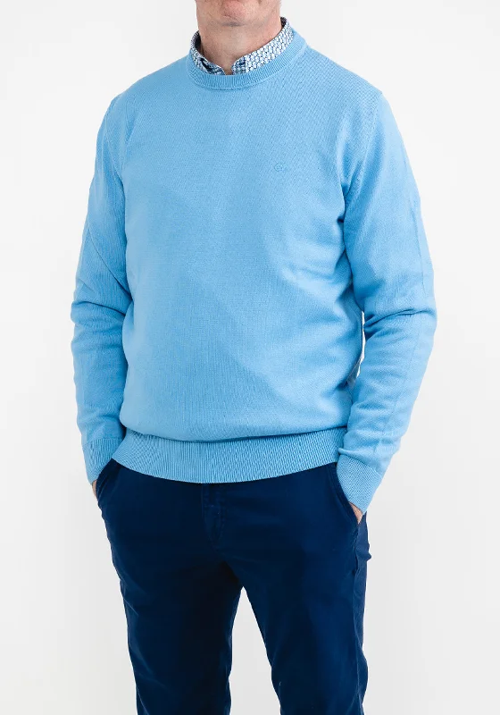 Andre Barna Crew Neck Sweater, BlueCrewneckvr