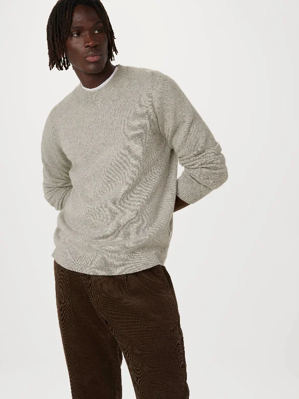 The Yak Wool Crewneck Sweater in Light GreyCrewneckmovement