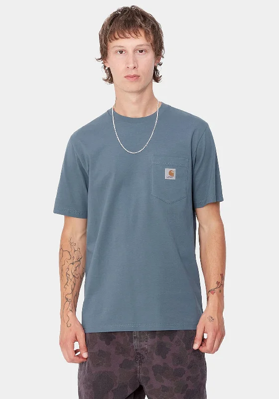 Carhartt WIP Pocket Crew Neck T-Shirt, PositanoCrewneckpride