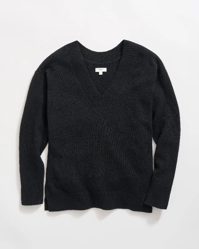 Cashmere Reversible V-Neck SweaterFestival Knit Tops