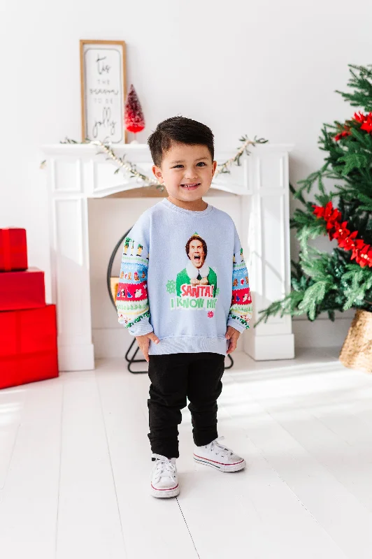 Buddy The Elf™ Fair Isle Winter Wonderland Crew Neck SweatshirtCrewnecksecurity