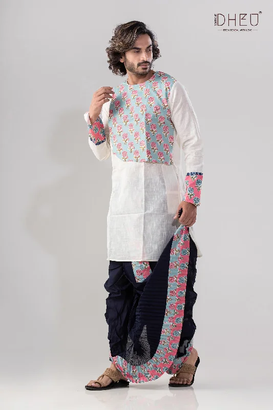 MotiChur Kurta Dhoti(Optional) Set