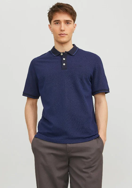 Neutral polo shirtJack & Jones Bluwin Polo Shirt, Night Sky