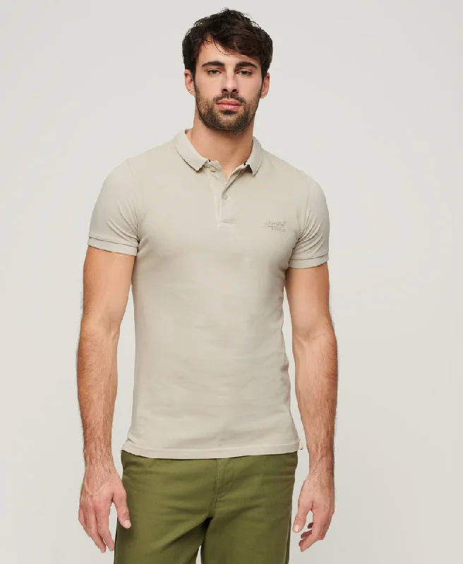 Collared polo shirtDestroyed Polo Shirt | Light Stone Beige