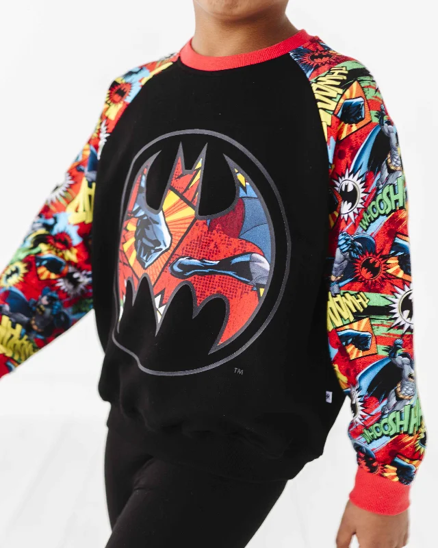 BATMAN DC Comics™ Crew Neck Sweatshirt - RedCrewnecknetwork