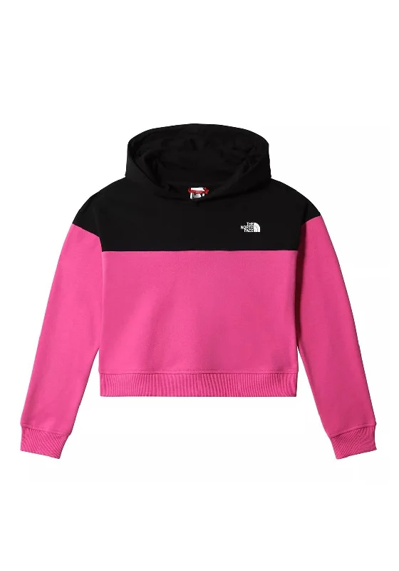 The North Face Girls Drew Peak Cropped Hoodie, Linara PinkCroptopanalytics