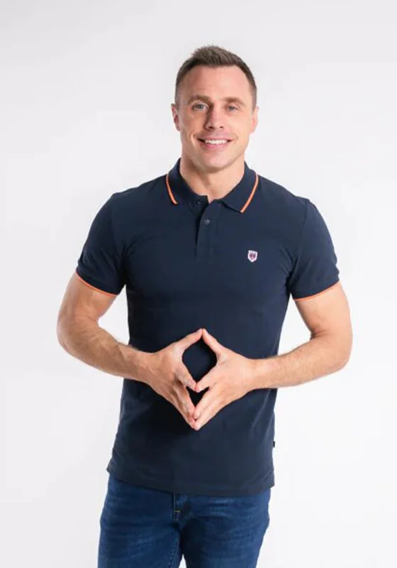 Baby polo shirtXV Kings by Tommy Bowe Barossa Polo Shirt, Ocean Carrot