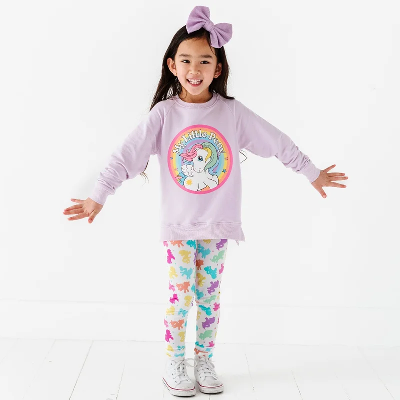 My Little Pony™: Classic Purple Crew Neck & LeggingsCrewnecktech