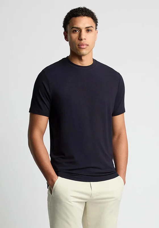 Remus Uomo Crew Neck T-Shirt, NavyCrewneckmobile