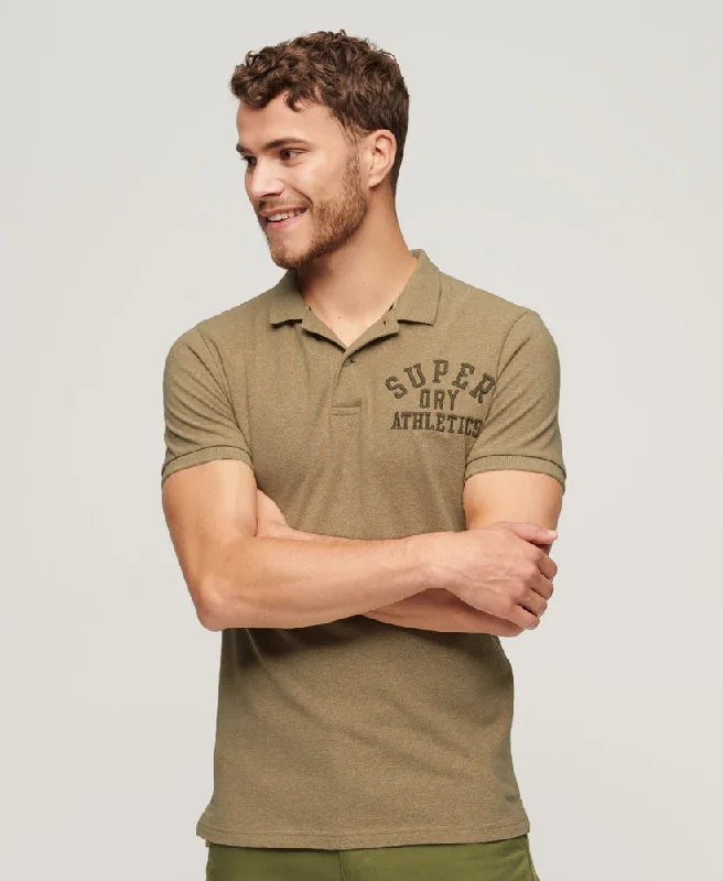 Quick-dry polo shirtSuperstate Polo Shirt | Tan Brown Fleck Marle