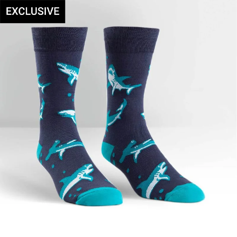 Shark Attack Crew SocksCrewneckanalytics