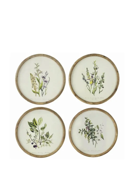 Mindy Brownes Set of 4 Floral Prints