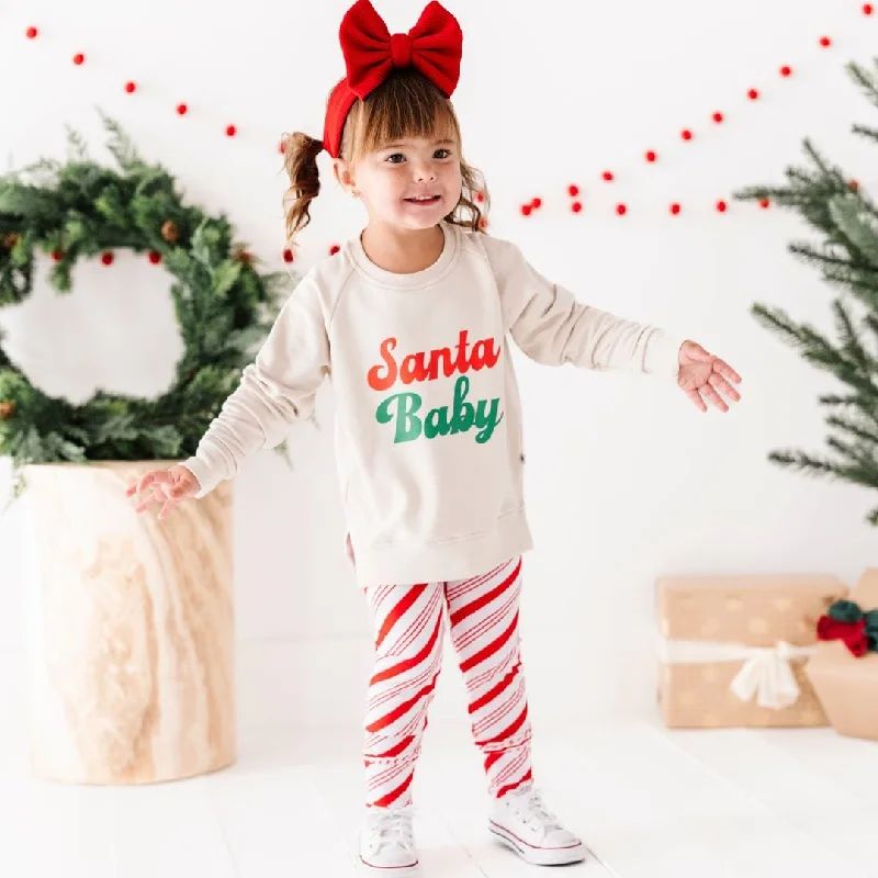 Santa Baby Crew Neck Sweatshirt- FINAL SALECrewneckcollar