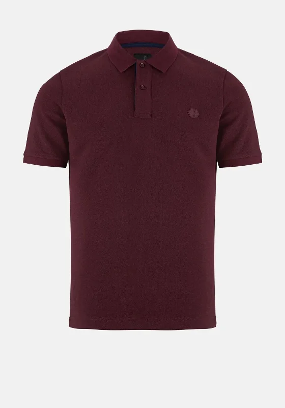 Tie-dye polo shirt6th Sense Denzel Polo Shirt, Port