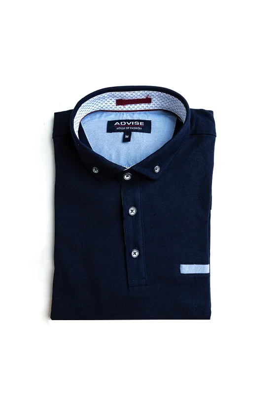 Windproof polo shirtAdvise Polo Shirt, Navy