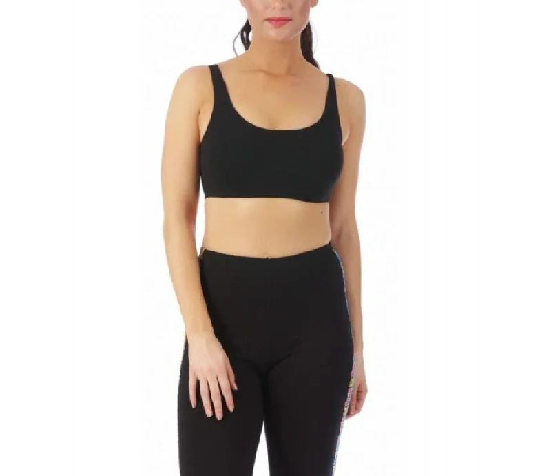 InstantFigure Activewear Cotton Lycra Wide Straps Crop Top 144006Croptopminimal