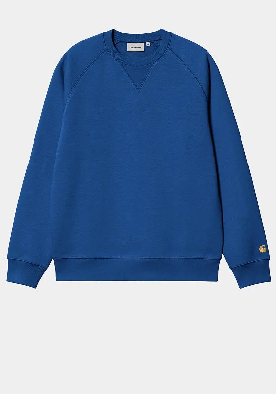 Carhartt WIP Chase Crew Neck Sweatshirt, AcapulcoCrewnecktrend