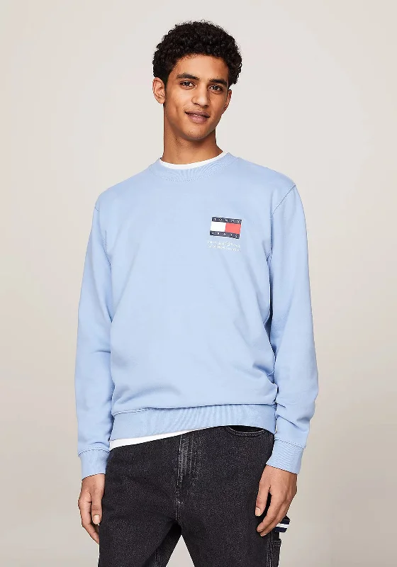 Tommy Jeans Logo Crew Neck Sweatshirt, Westside BlueCrewneckcollector