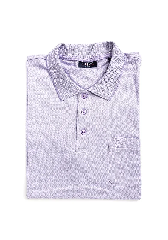 Cotton polo shirtPre End Tony Polo Shirt, Lilac