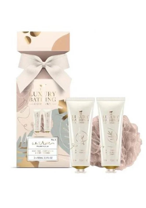 The Beauty Studio Warm Vanilla Shower Gift Set