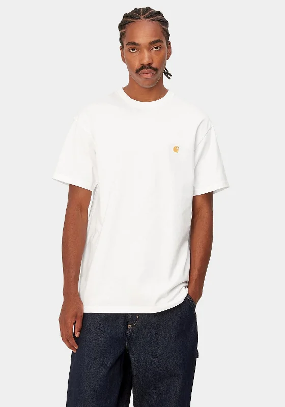 Carhartt Chase Crew Neck T-Shirt, WhiteCrewneckminimal