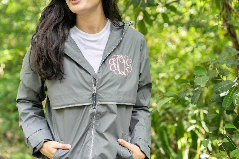 Velvet JacketsCharles River Rain Jacket with Monogram