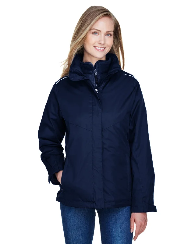 Casual JacketsCORE365 Ladies' Region 3-in-1 Jacket with Fleece Liner